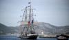 Grèce: le voilier Belem met le cap sur la France avec la flamme olympique à bord