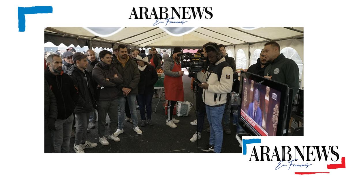 Essonne Des Agriculteurs Coutent Le Discours De Gabriel Attal Sur Un