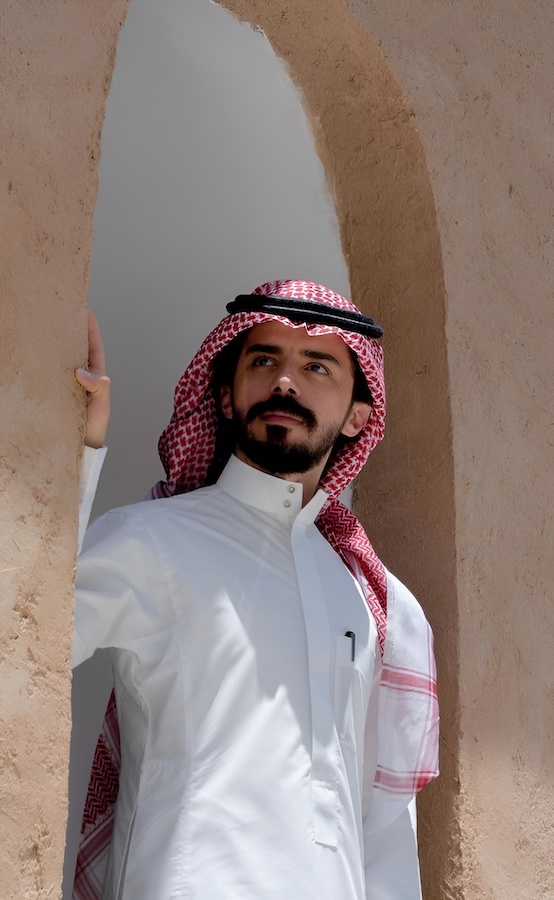 Abderrahmane al-Abed est un créateur de mode saoudien. (Photo fournie)