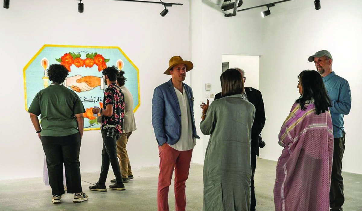 La 2e exposition du Collectors’ Circle de la galerie ATHR, organisée par Solafa Rawas et Ola ben Saqran, se tiendra jusqu'au 31 juillet. Elle propose un programme d'accompagnement axé sur les collections d’œuvres d'art et le mécénat. (Instagram/athart)