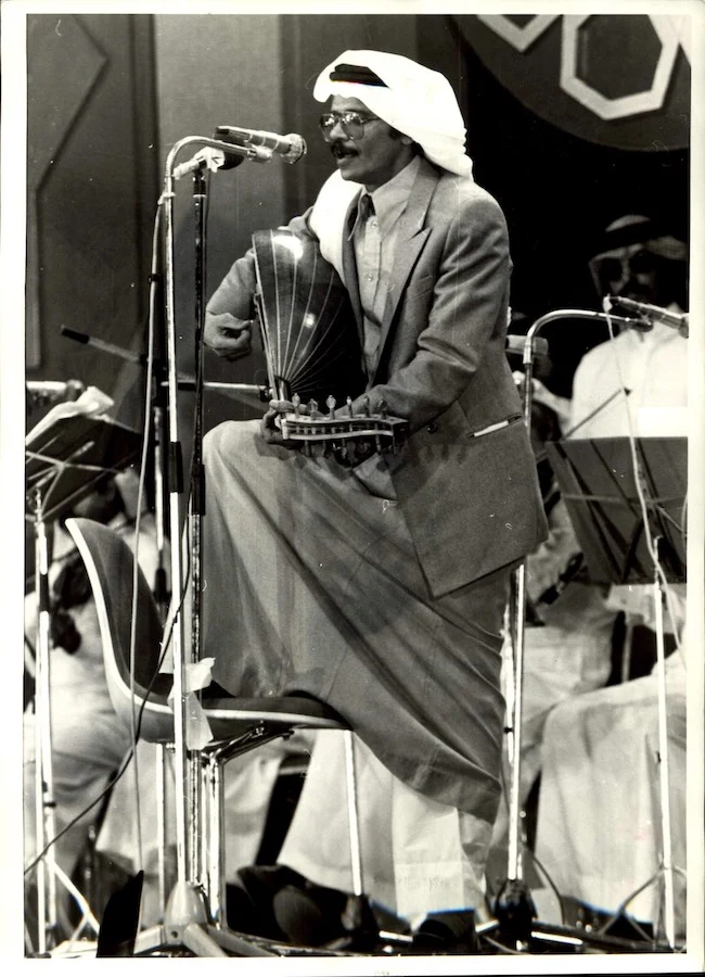 Le talent de chanteur de Talal Maddah lui a valu les surnoms de «La Voix de la Terre» et de «Gorge d’Or». (Photo AN)