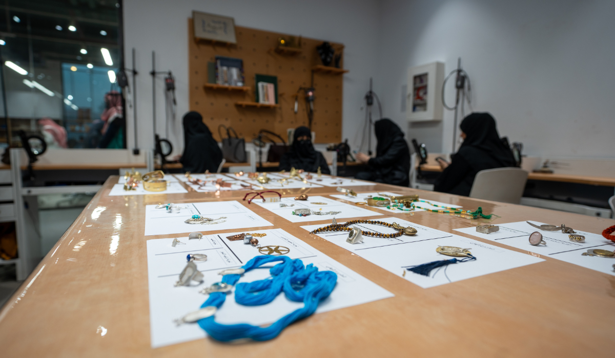 Les ateliers de l'événement communautaire Wrth ont exploré les méthodes traditionnelles de modélisation de la gravure, leur utilisation dans la fabrication de produits innovants et l'emploi de gravures traditionnelles dans les arts contemporains. (Photo AN/ Abdelrahman ben Chalhoub)