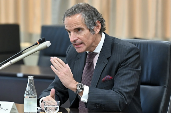 Le directeur général de l'AIEA, Rafael Mariano Grossi. (AFP)