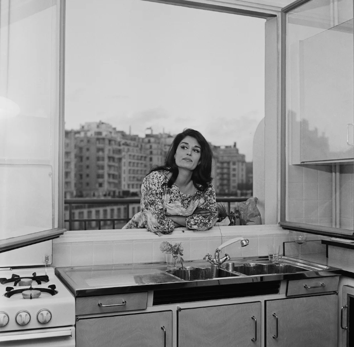 Une photo de Dalida prise en 1955. (Getty Images)