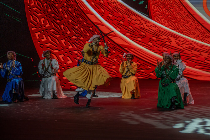 L'événement s'est déroulé au Centre culturel du roi Fahd, a présenté des spectacles et des arts traditionnels saoudiens et brésiliens. (Huda Bashatah/AN)