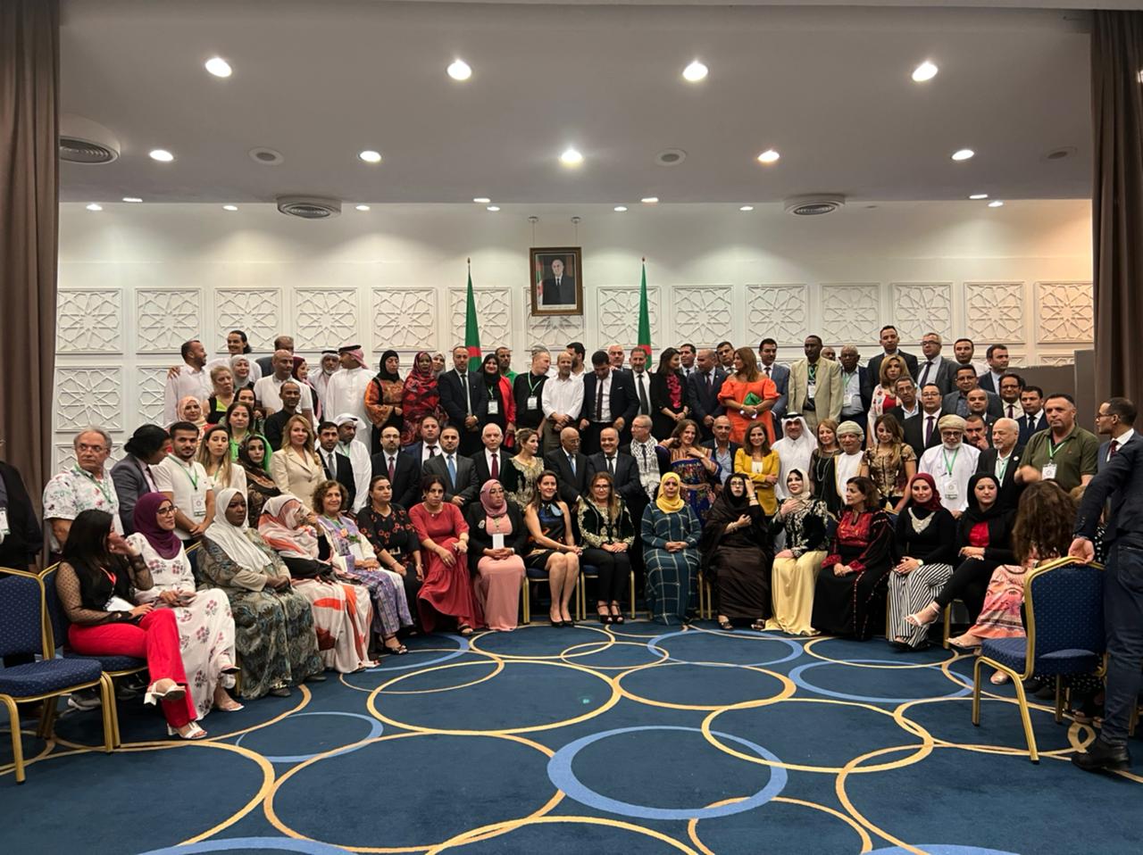Les participants de la société civite au Forum arabe de l'action commune. Oran (Algérie)