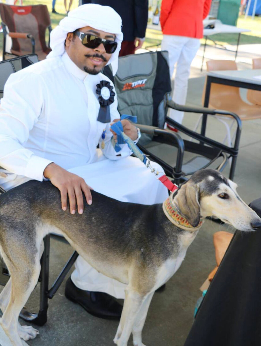 Fahad Al-Farhan, le président de l'International Aseel Arabian Saluki Center. (Fourni/IAASC)