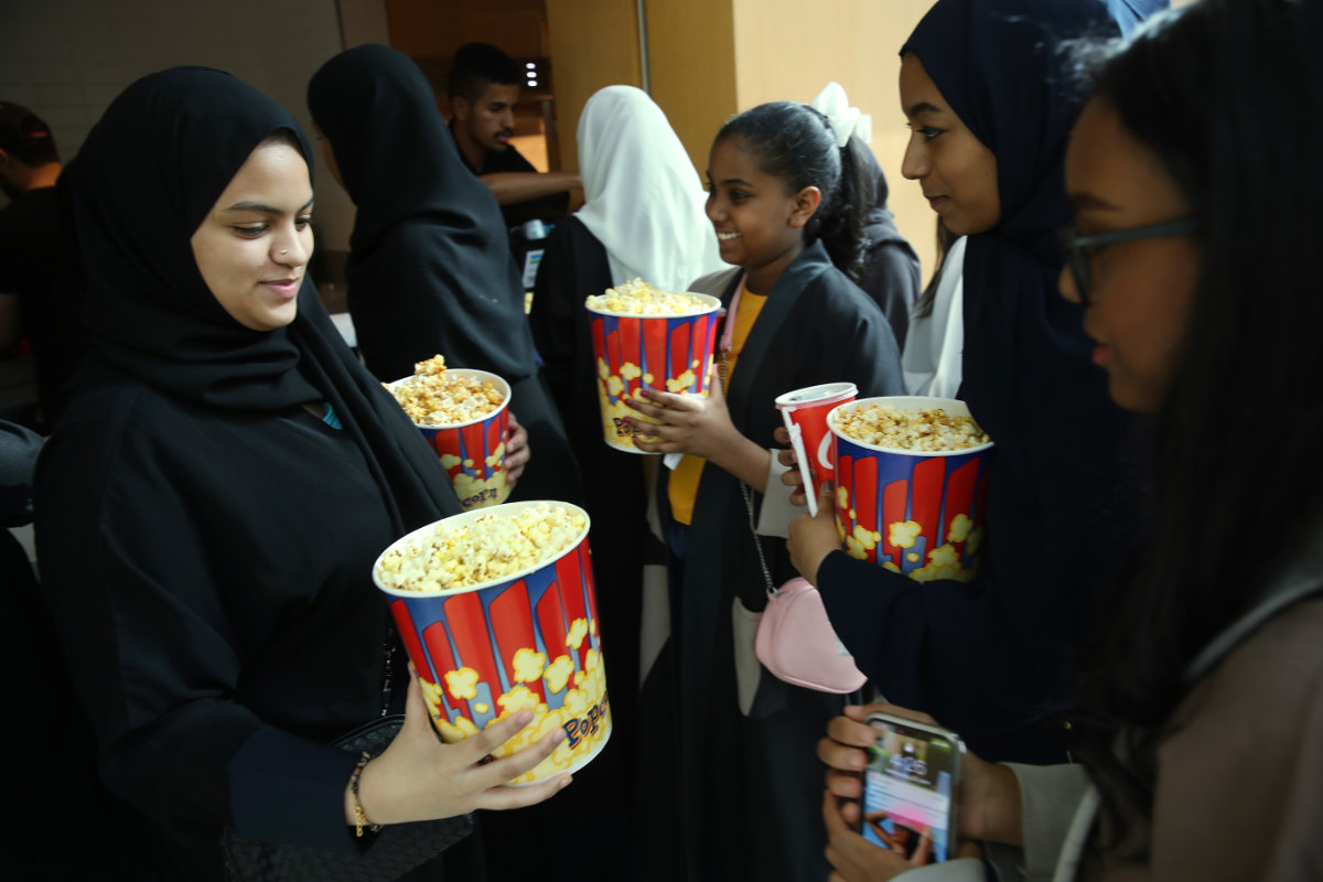 Les ventes de billets de cinéma dépendent fortement de la jeunesse saoudienne, avec des entrées devant atteindre 60 à 70 millions en 2030. (AFP)