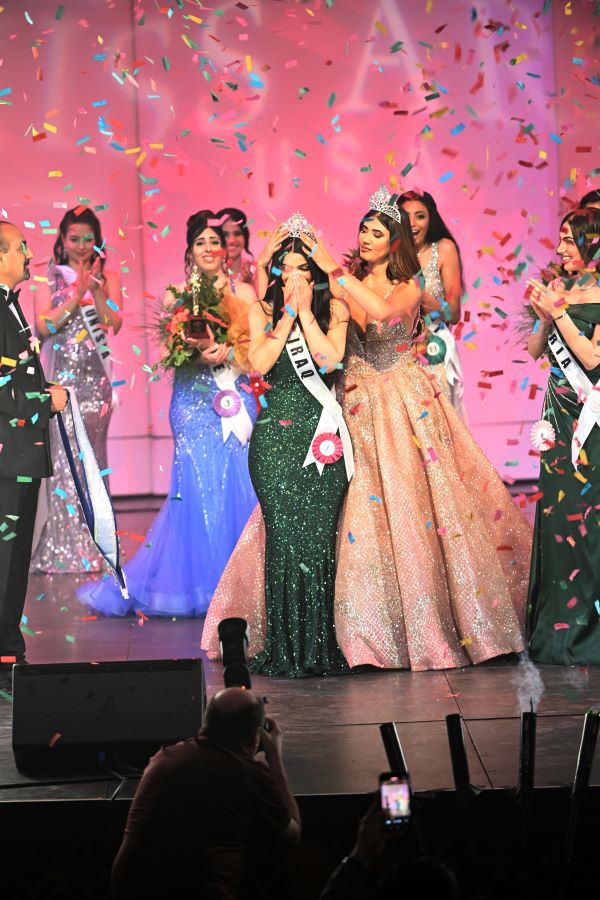 Zenovia Jafar couronnée Miss Arab USA 2024. (Fourni)