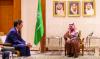 Le ministre saoudien des Affaires étrangères reçoit un représentant français à Riyad