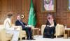 Le ministre saoudien de la Garde nationale reçoit l'ambassadeur de France à Riyad