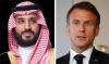  Le prince héritier saoudien Mohamed ben Salmane reçoit un appel téléphonique d'Emmanuel Macron