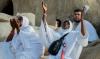 Les fidèles musulmans sur le mont Arafat, étape phare du hajj