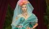 Le mannequin franco-saoudien Amira Al-Zuhair défile pour Dolce & Gabbana