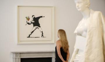 L'anonymat fait perdre à Banksy la marque déposée du «Lanceur de Fleurs»