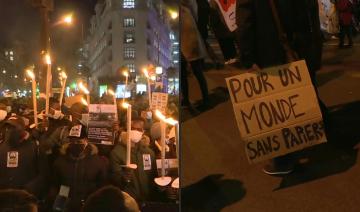 Plus d'un millier de sans-papiers défilent à Paris: «l'effort national, c'est nous»