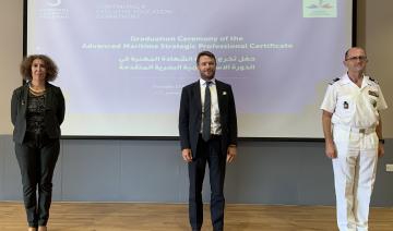 Remise des premiers certificats en stratégie maritime à la Sorbonne Abou Dhabi