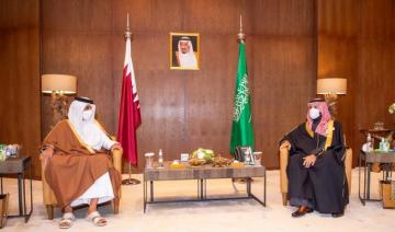 Sommet du CCG: le prince héritier saoudien tient une réunion avec l'émir du Qatar