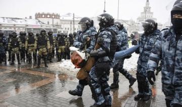 Plus de 4 800 interpellations en Russie pendant des manifestations en faveur de Navalny