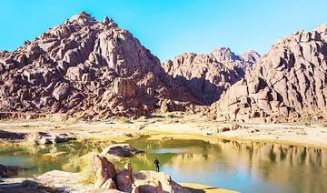 Les montagnes Aja et Salma, des sites touristiques célèbres de la ville d’Al-Haïl en Arabie Saoudite 