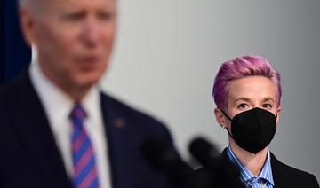 Megan Rapinoe à la Maison Blanche pour défendre l'égalité salariale