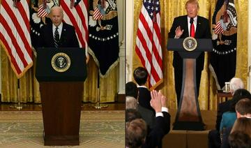 De Trump à Biden, opposition de styles dans la prestigieuse East Room