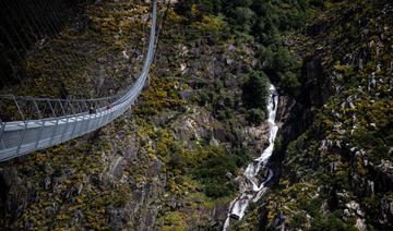 Le Portugal inaugure le pont pédestre suspendu le plus long du monde