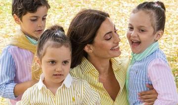 L'icône du style libanaise Karen Wazen joue dans la campagne Ralph Lauren avec ses enfants 