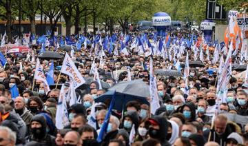 Des milliers de policiers rassemblés devant l'Assemblée, la justice ciblée