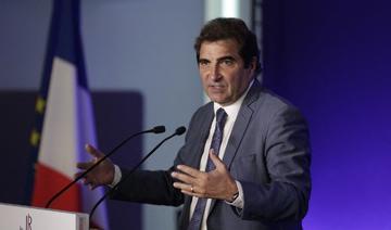 Christian Jacob, président du groupe du parti de droite Les Républicains (LR), prononce un discours, au siège du parti à Paris, le 9 juin 2021 lors d'un comité stratégique en amont des élections présidentielles de 2022. (Geoffroy van der Hasselt / AFP)