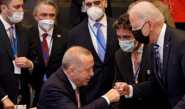 Erdogan décrit un premier entretien «très productif et sincère» avec Biden