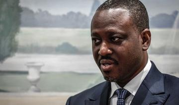 L'ancien Premier ministre ivoirien et candidat à la présidentielle Guillaume Soro lors d'une conférence de presse à Paris, le 17 septembre 2020 (Photo, AFP)