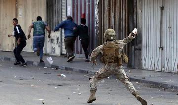 Des manifestants et des soldats blessés dans des heurts nocturnes au Liban