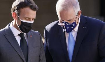 Sous-marins français: Macron assure Morrison de son engagement «plein et entier»
