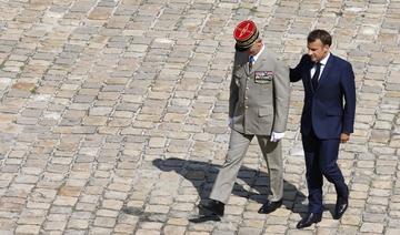 Macron rend hommage au général Lecointre pour son «Adieu aux armes»