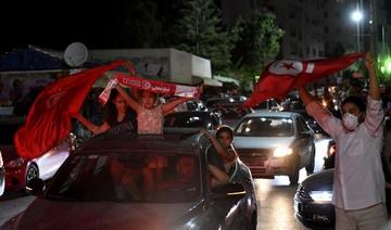 Joie et manifestations dans les rues de Tunis après les annonces faites par Saïd 