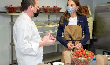 Kate met la main à la pâte lors de sa visite à Wimbledon