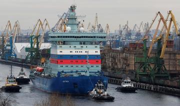 A Saint-Pétersbourg, un chantier naval pour assurer la domination russe en Arctique