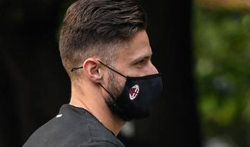 Match amical: Giroud marque à Nice pour sa première avec l'AC Milan