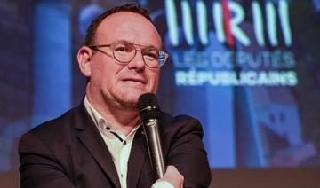 Le président des députés LR, Damien Abad, prend la parole lors de la journée parlementaire des députés républicains, à Nîmes, dans le sud de la France, le 9 septembre 2021 (Photo, AFP)