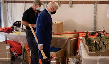 Biden entame sa première visite de président dans l'Ouest américain