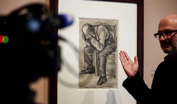 Un vieil homme usé et triste: un dessin du peintre Vincent van Gogh présenté pour la première fois au public au musée Van Gogh d'Amsterdam le 16 septembre 2021 (Photo, AFP)