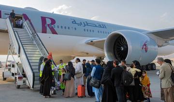 Seize Français rapatriés de Kaboul à Doha