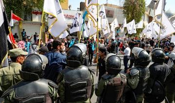 Manifestation à Bagdad pour le 2e anniversaire de la contestation