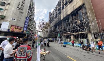 Taïwan: angoisse et colère après la mort de 46 personnes dans un immeuble en feu