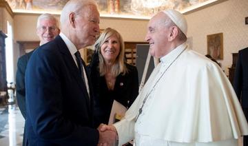 Long tête-à-tête avec le pape pour Biden, qui veut revenir sur le devant de la scène internationale