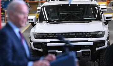 En visite chez General Motors, Biden s'enthousiasme pour le Hummer électrique