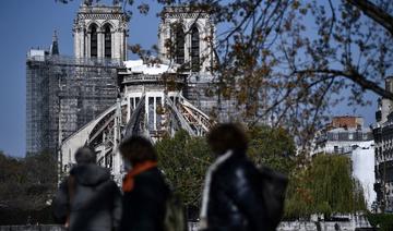 Le chantier de Notre-Dame en BD exposé sur son parvis