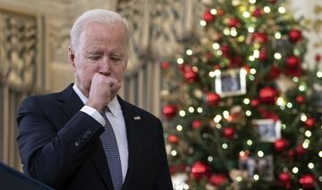 Enroué, Biden assure qu'il n'a qu'un «rhume»