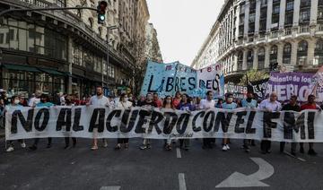 Les Argentins en masse dans la rue contre un accord avec le FMI